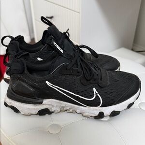 Nike Kids Black and White Sneakers